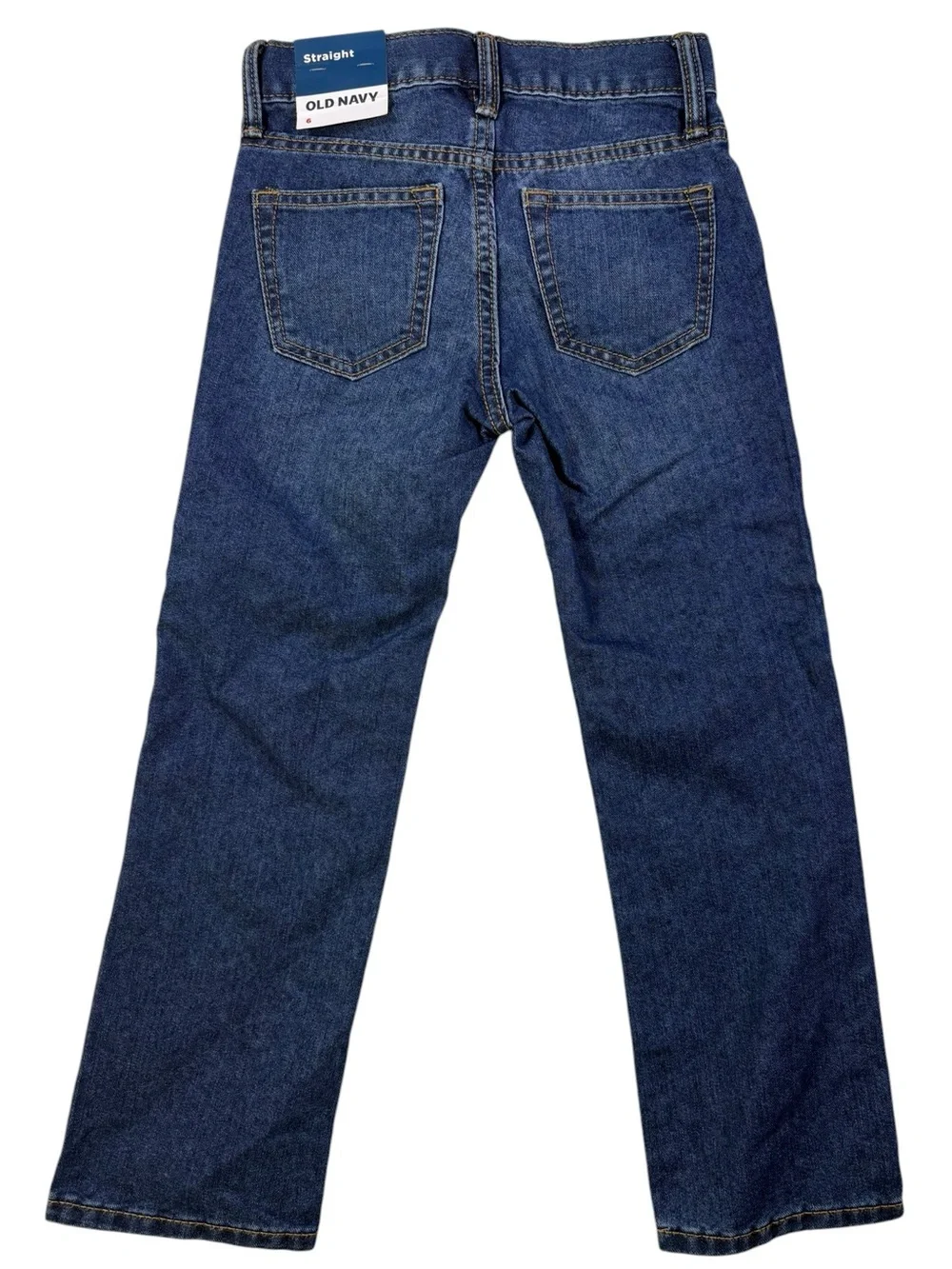 NWT Old Navy Boys Straight Fit Dark Blue Jeans
